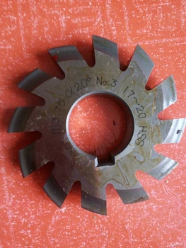 

1PC Sold separately Module 3.75 PA20 Bore27 1#2#3#4#5#6#7#8# Involute Gear Cutters M3.75