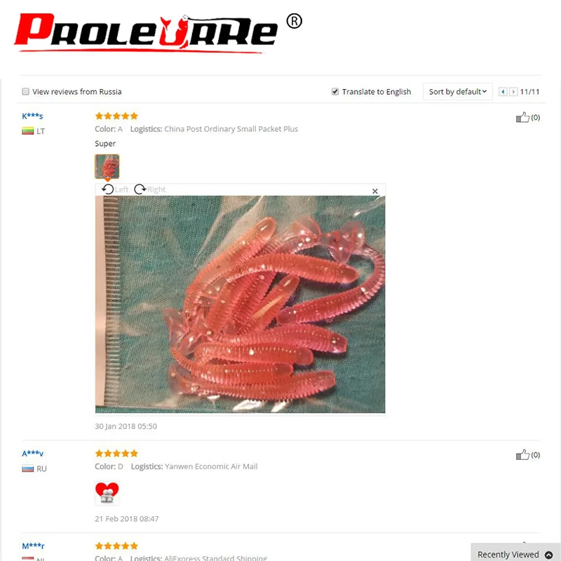 Proleurre 10 قطعة الصيد السحر T الذيل Wobblers 45 مللي متر 0.7g Swimbaits الاصطناعي سيليكون الرقصة لينة الطعم 10 اللون الكارب الطعوم PR-200 Proleurre 10 قطعة الصيد السحر T الذيل Wobblers 45 مللي متر 0.7g Swimbaits الاصطناعي سيليكون الرقصة لينة الطعم 10 اللون الكارب الطعوم PR-200