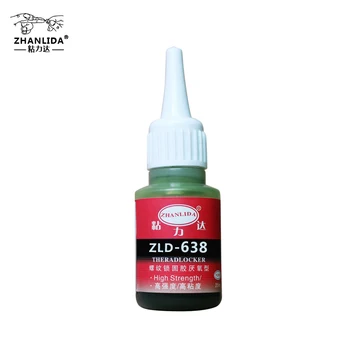 

638 25g Cylindrical Retainer Locking Adhesive Rubber Metal Anaerobic Adhesive High Strength Oil Soluble