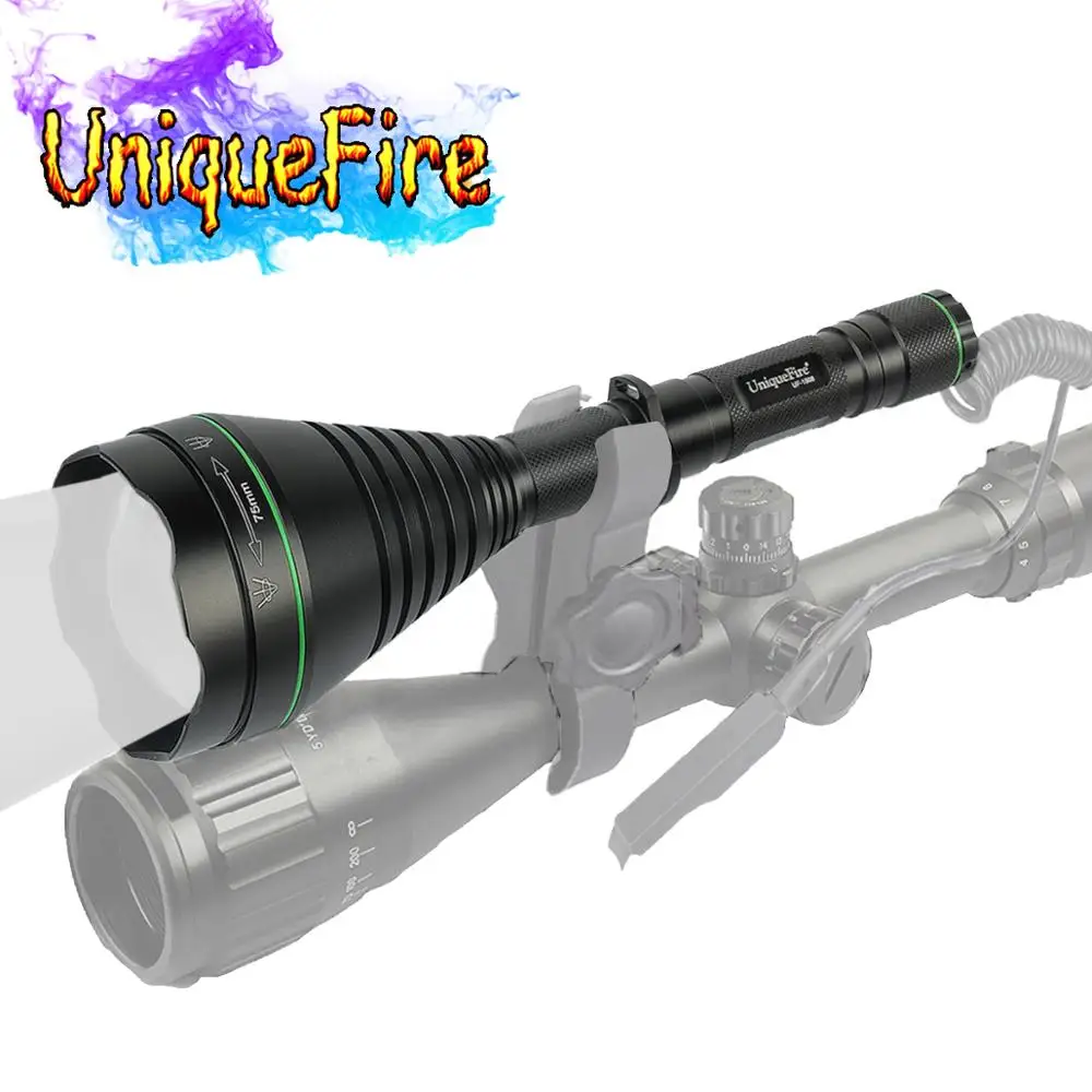 UniqueFire 1508 4715AS IR 850NM фонарик ночного видения факел 75 мм Объектив Тактический зум