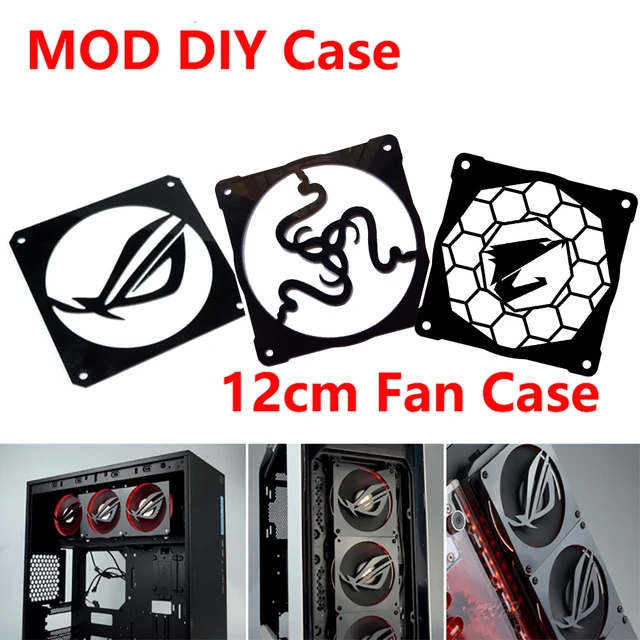 Special Price MOD DIY 12cm X 12cm Fan Cover Radiator Decorative Cover Water Cooling Accessories Liquid Cooler System use for 12cm Fans Special Price MOD DIY 12cm X 12cm Fan Cover Radiator Decorative Cover Water Cooling Accessories Liquid Cooler System use for 12cm Fans