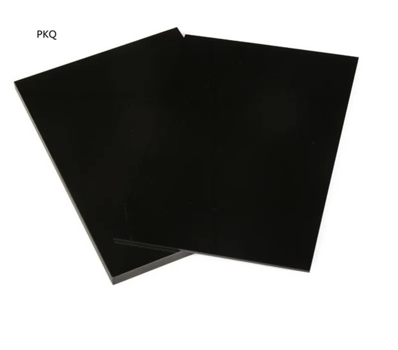Акриловая доска глянцевый чистый черный пластиковый лист из плексигласа органического стекла полиметилметакрилат 2/2. 7/5. 5/9. 5 мм толщина 30*20 см