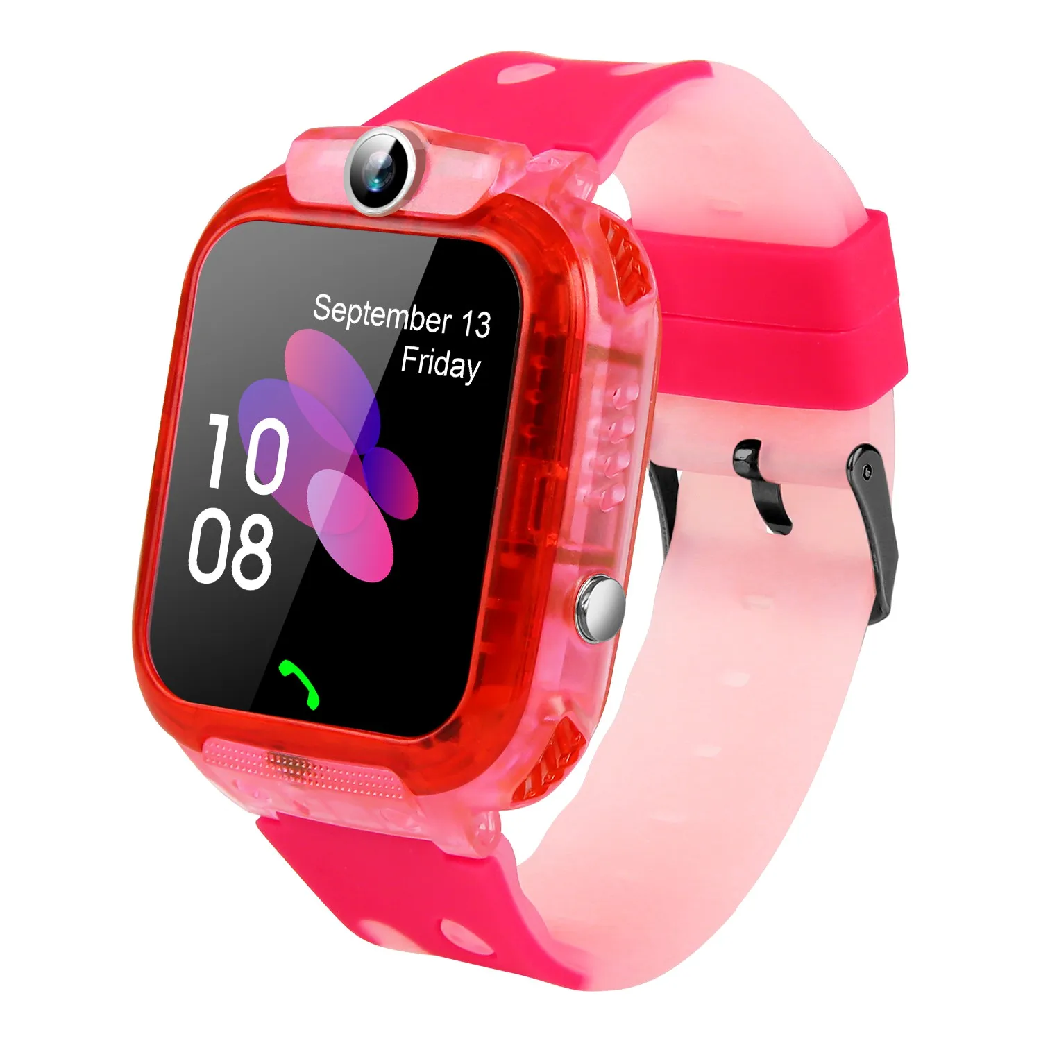 

DS64 Waterproof Children's Smart Watch SOS+GSM+LBS Anti-lost Phone Watch with digital clock & Touch Screen +Voice Monitor