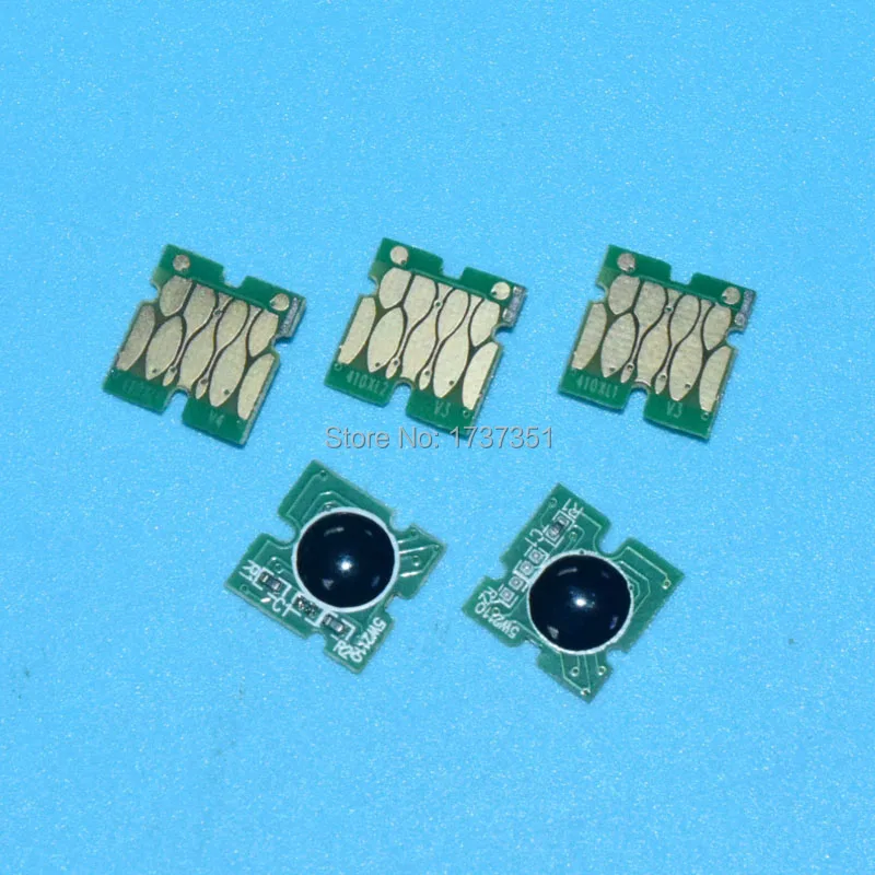 

3 sets T410 one time use chip for T410XL T410XL0-T410XL4 for Epson XP-530 XP-630 XP-540 XP-640 XP-900 refill ink cartridge
