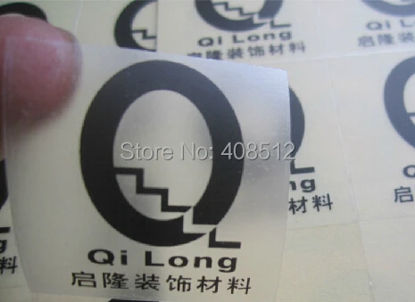 transparent stickers