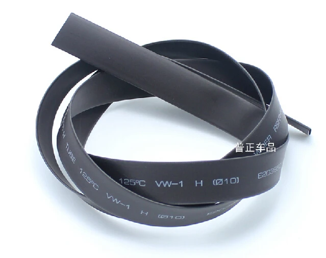 1m/Lot 10mm Heat shrinkable tube Automotive wiring harness casing Flame