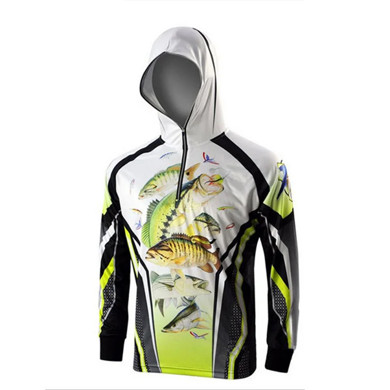 

High Quality Stylish Outdoor Men Sportswear 2017 Original Creative Design Fishing Jersey Moisture Wicking Unique clothing CDE8