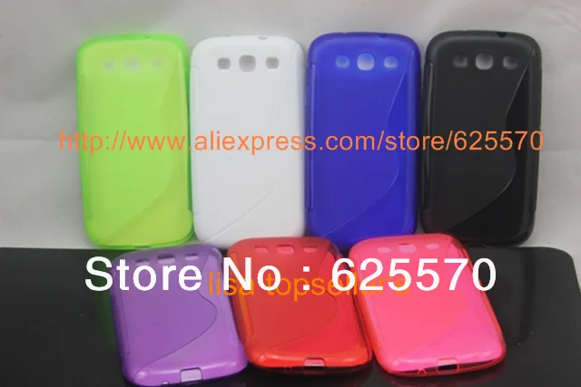 Free shipping High Quality TPU Gel soft Skin back Cover Case for Samsung Galaxy SIII S3 i9300 |