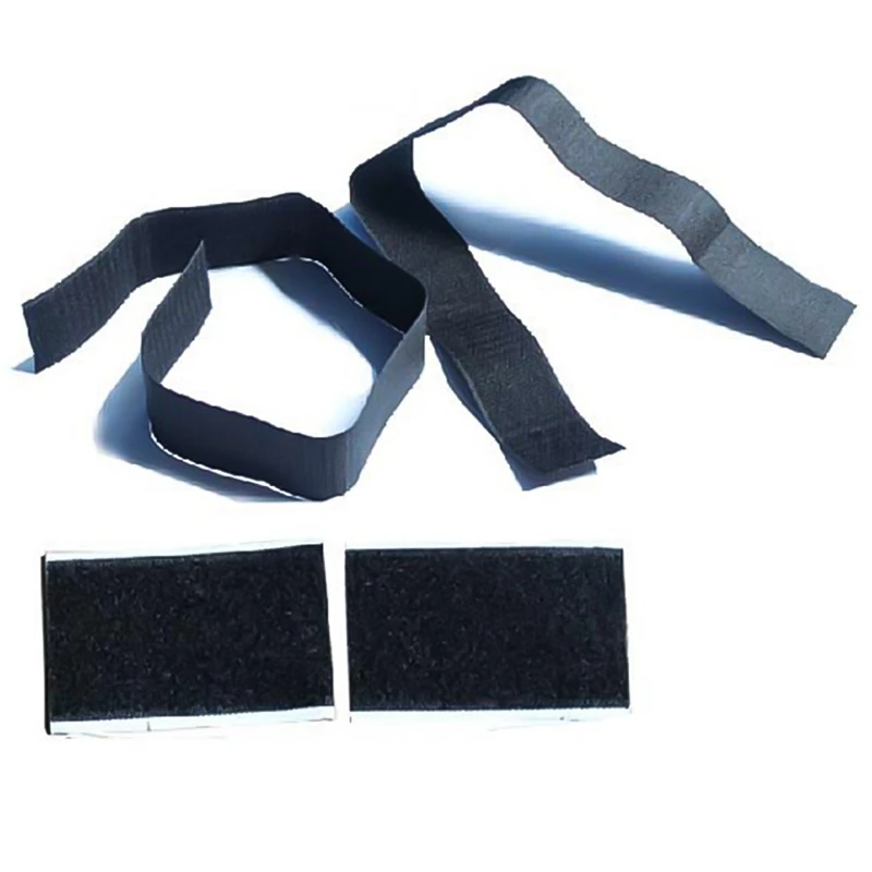 

4 Pcs Magic Sticker Tape Car Trunk Hook and Loop Belt Car Stowing Tidying Strap Fire Extinguisher Bracket Nylon For Storage Bag
