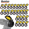 Couvercle de lentille de fusil 30-69MM, capuchon de Protection à ressort rapide Transparent, couvercle de lentille d'objectif jaune pour calibre RL37-0073 ► Photo 2/6