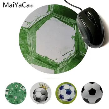 

MaiYaCa High Quality Green Football Beautiful Anime Round Mouse Mat Computer Notbook Mousepad Gaming Mouse Pad