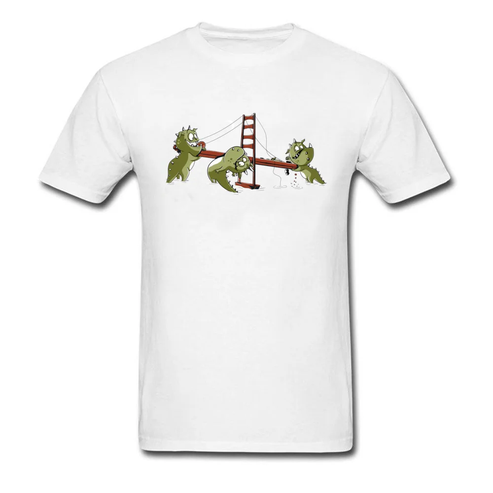 SummerFunny Short Sleeve T Shirt Summer Prevalent Crew Neck Cotton Fabric Tee Shirt Men T Shirts Monster Limbo Party  Monster Limbo Party white