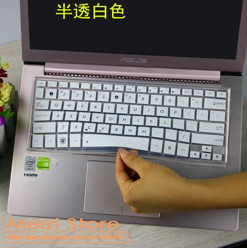 13 13.3 inch Laptop Keyboard Cover Protector for Asus ZENBOOK U305 UX303 U3000 U303 U4000U