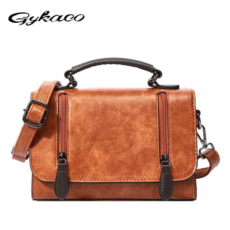 

Gykaeo Luxury Handbags Women Bags Designer Vintage Tote Bag Ladies High Quality Street Retro Messenger Shoulder Bag Sac A Main