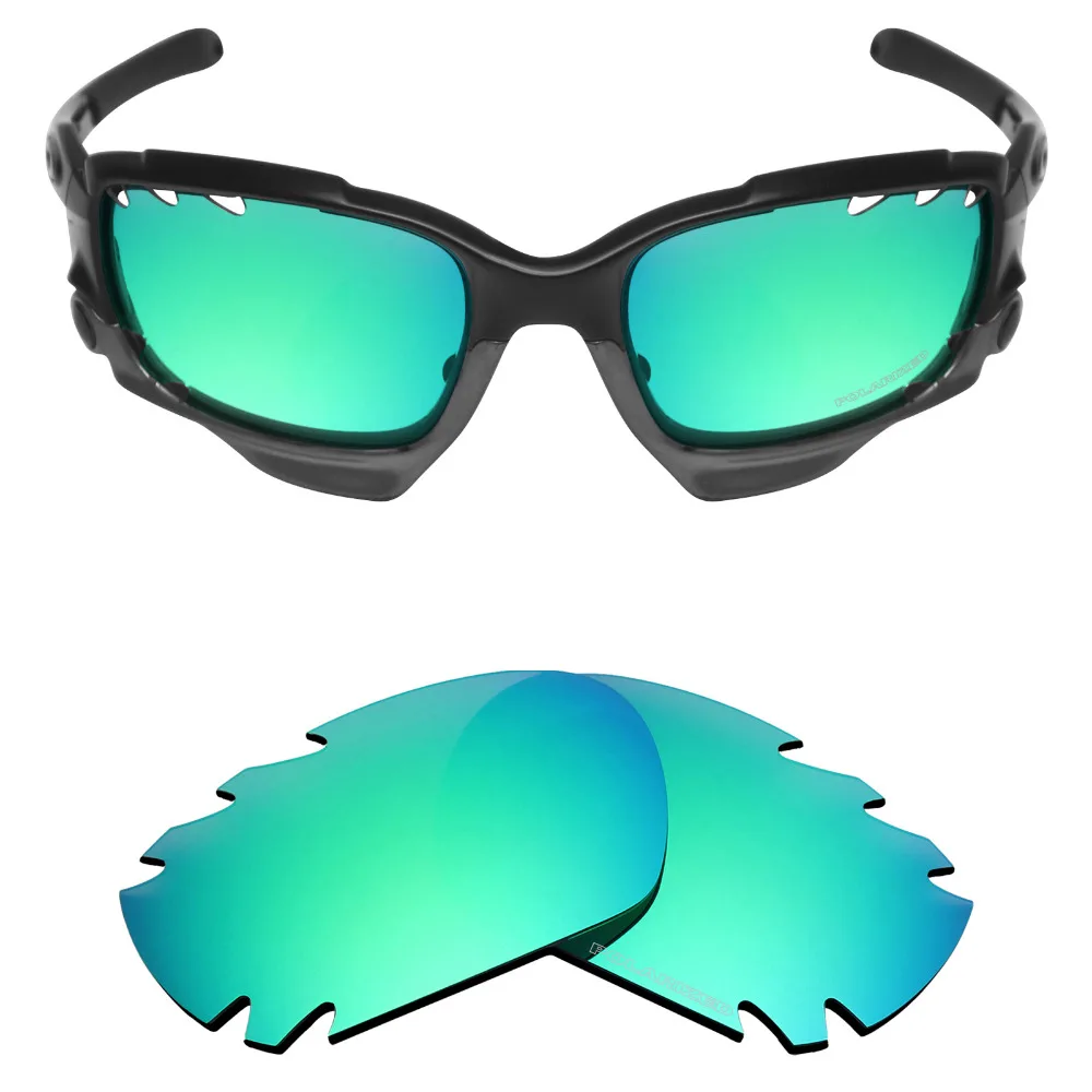 Mryok+ поляризованные линзы для замены морской воды, солнцезащитные очки с отверстиями, изумрудно-зеленый