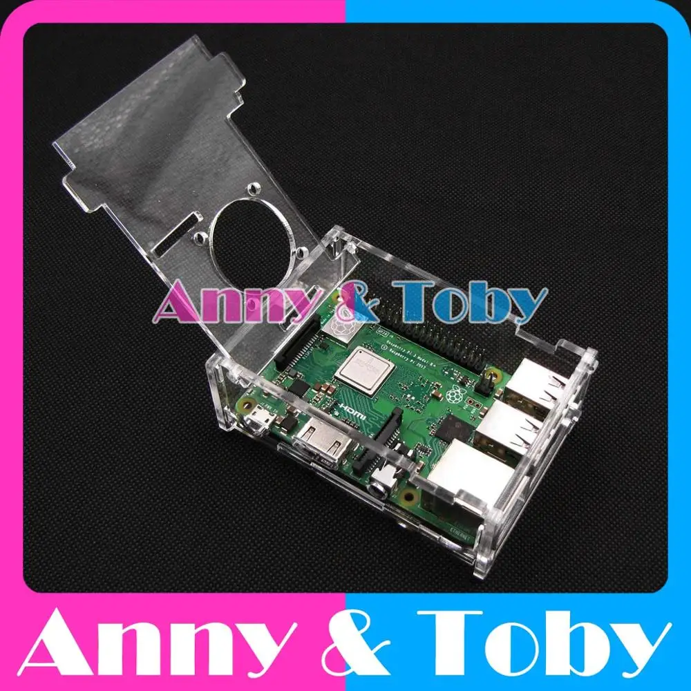 

Model B21 :Raspberry PI 3B+plus Clear Transparent Acrylic Case Cover Shell Enclosure Housing ABS Plastic Box for Ras pi 2