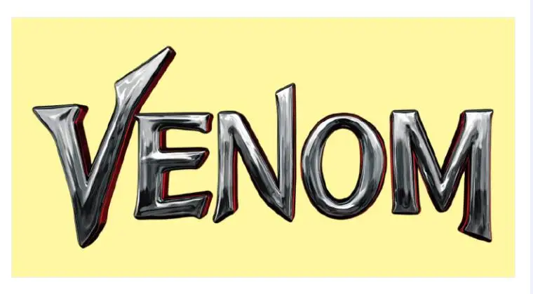 ETIE крутой фильм Веном стикер на стену автомобиля черная наклейка «Веном» s Anniail вечерние фоновые принадлежности фигура Венома наклейка - Название цвета: Красный