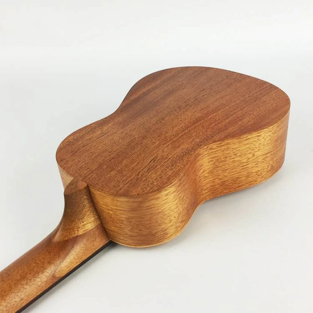 Moda para Concerto de Família Baixo para Instrumentos Musicais de Corda Havaiano de Madeira com 4 Ukelele Cordas Estilo Mogno 21 '' 23'' - Image 5