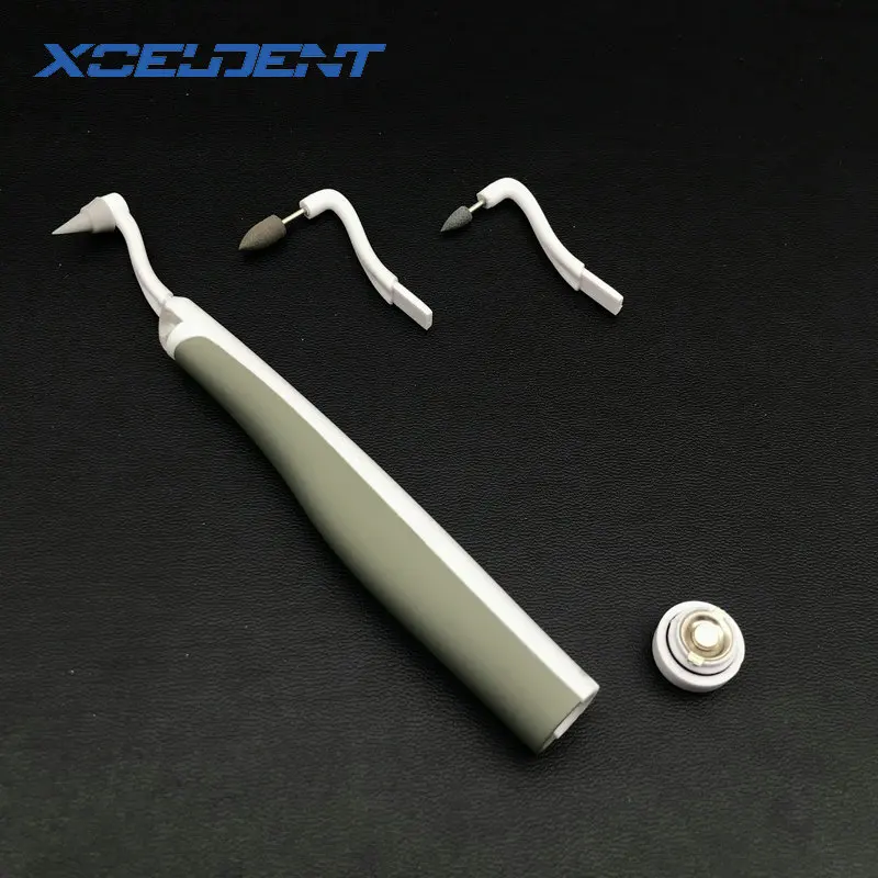 Светодиодный звуковой средство для полировки для зубов зубной налет ластик полировщик зубная доска набор для удаления