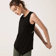 Новинка, женская спортивная футболка, короткий топ, для йоги, спортзала, фитнеса, майка без рукавов, футболка, женская одежда для пробежек и тренировок