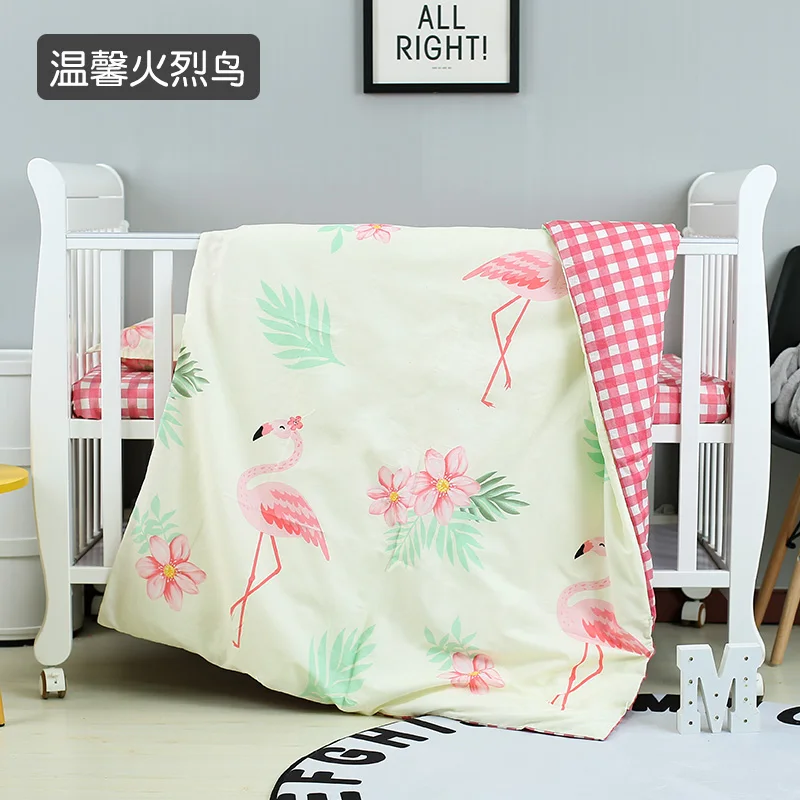 flamingo baby bedding