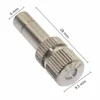 50 Pcs 6mm Low Pressure 0.2-0.6mm Stainless Steel Fog Misting Nozzles 6mm Connectors Garden Water Irrigation Sprinkler Fittings ► Photo 2/6