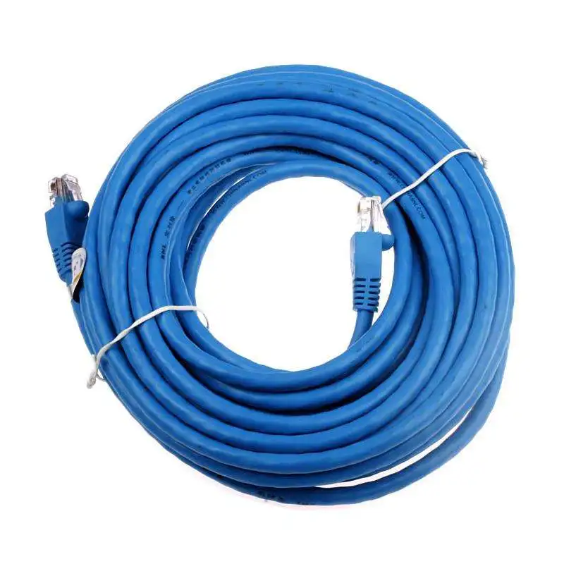 

Six types of network cables Household high-speed Gigabit outdoor computer broadband 5 network router connection line 10 meters o