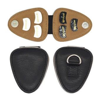 

NEW MUKU Guitar Pick Holder Case Bag with 6pcs Acoustic Electric Guitar Colorful Picks