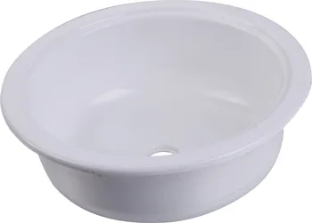 

Marine Boat Caravan RV Camper Round White Acrylic Sink 375*130mm GR-Y008