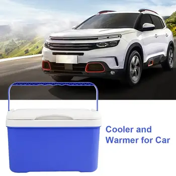 

6L Cooler And Warmer For Car Home Portable Refrigerator Milk Food Insulated Carrier With Handle Built-in Interface Design