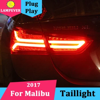 

Car taillight For Chevrolet NEW Malibu 2017 2018 taillights LED rear lamp drl+signal+brake+reverse Streamer turn signal
