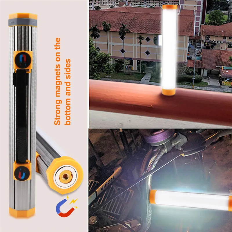 SANYI 3800LM инспекционный флэш-светильник светодиодный походный светильник лампа USB Перезаряжаемый фонарь 5 режимов фонарь уличный