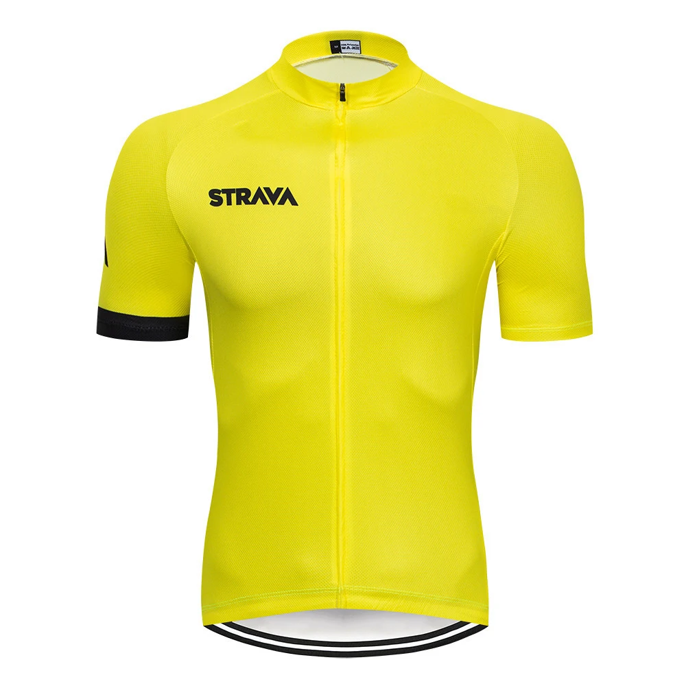 STRAVA Ciclismo Джерси Топы, летняя Racing одежда для велоспорта ciclismo manga corta MTB bicicleta Джерси мейло ciclismo - Цвет: Jersey