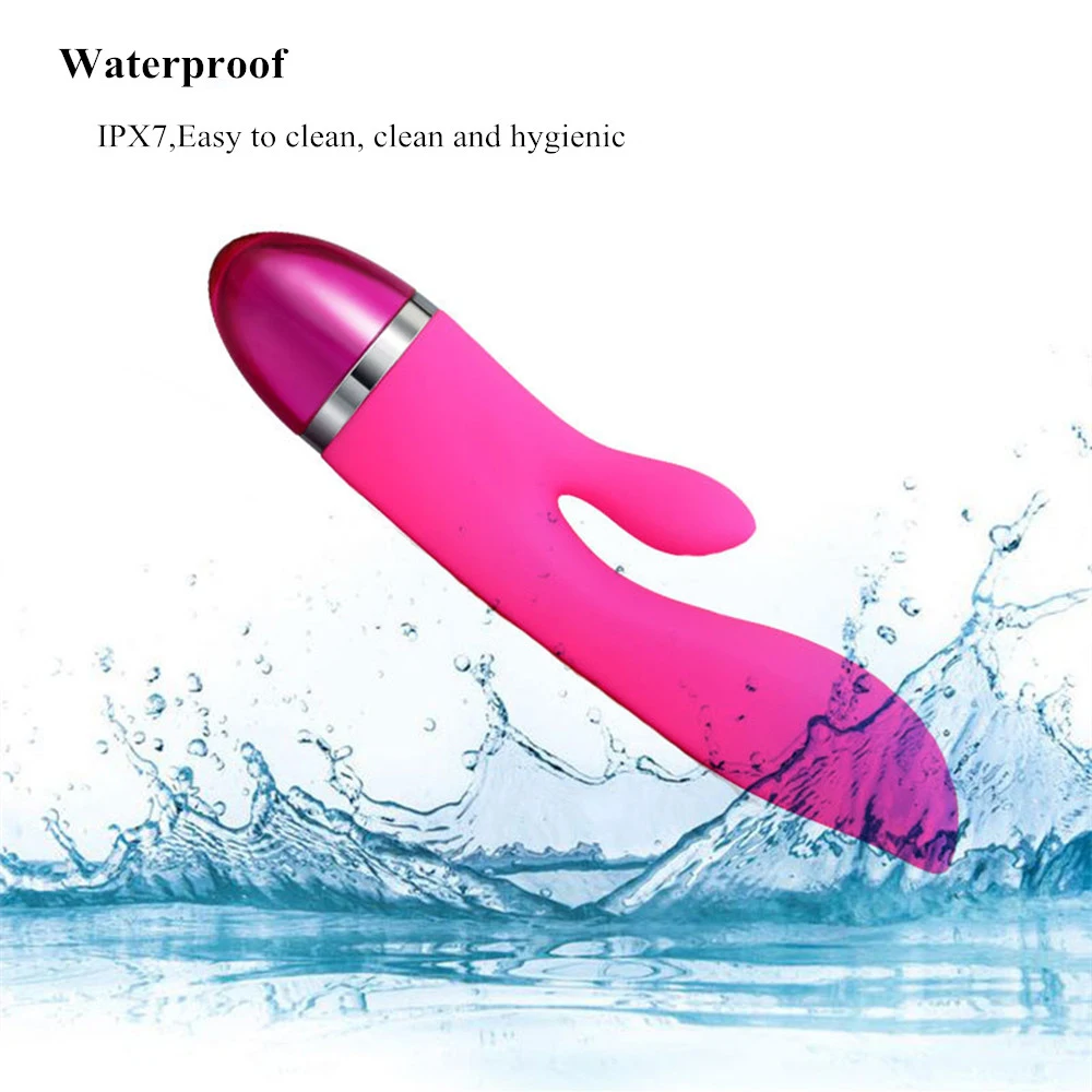 27 Mode Rabbit Vibrator G Spot Big Dildo Female Pussy Vaginal Clitoris Stimulator USB Electric Massager Adult Sex toys for Women (5)