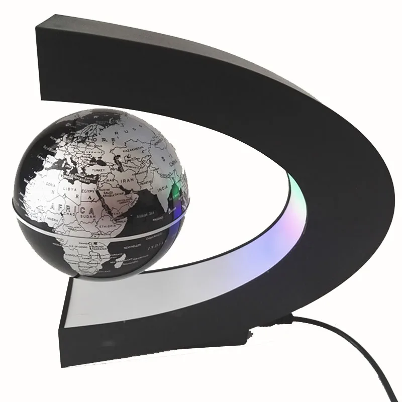 Magnetic Floating Globe World Map Figurine Miniatures teaching resource Home Decoration Child Physics Science Education Ornament5