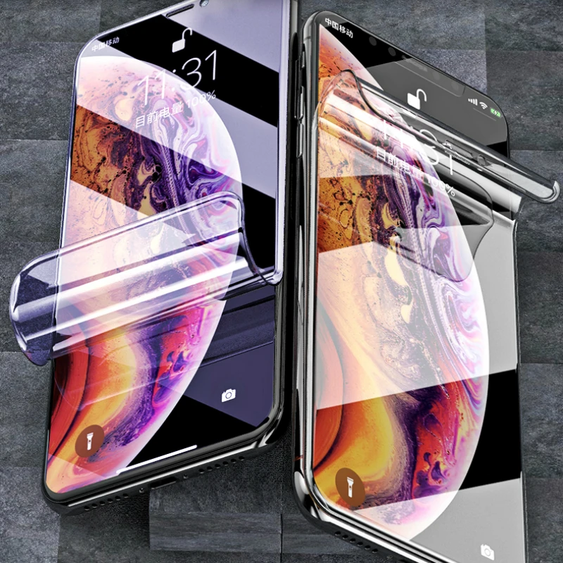Гидрогелевая пленка для Samsung Galaxy S6 S7 S8 S9 Edge Plus S10 lite S105G S10plus A3 A5 A7 2017 защита экрана