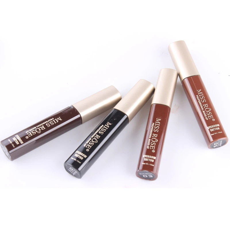 

5pc Red Wine Peel Off Eye Brow Tattoo Tint Make Up Cosmetics 03 EyeMakeup Waterproof Long-lasting Dye Eyebrow Gel Cream Mascara