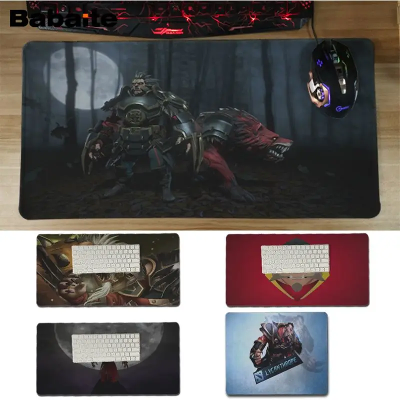 Babaite Новые поступления Dota Banehallow Lycanthrope высокоскоростной новый коврик для мыши