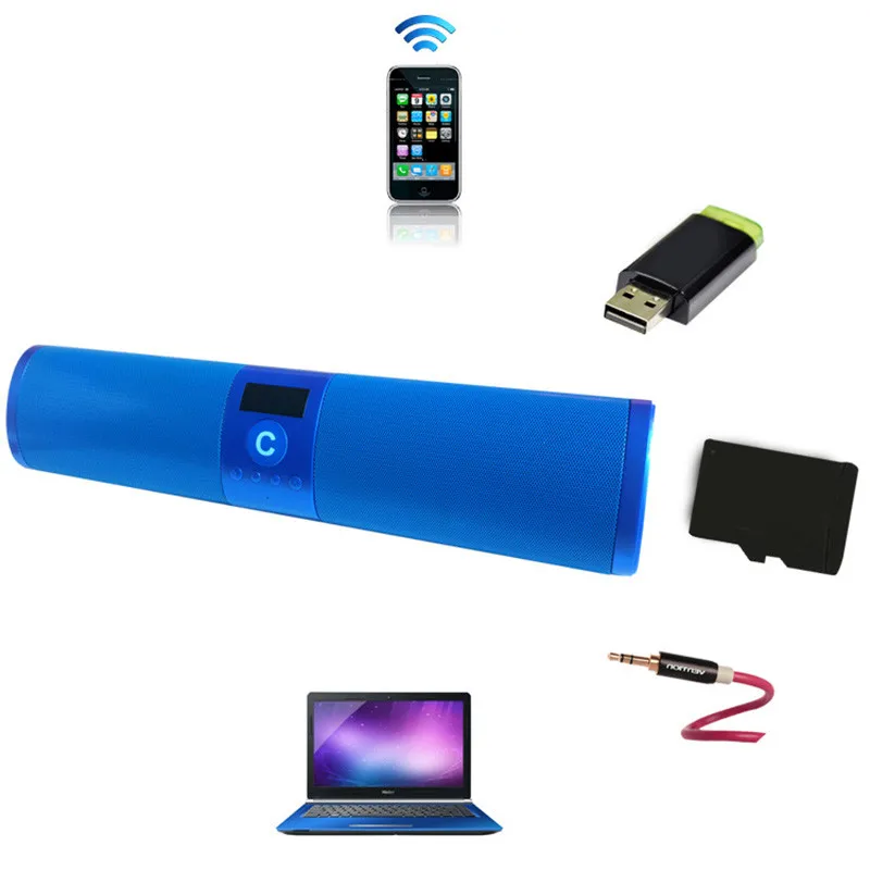 Portable Wireless Bluetooth Speaker Sound System 3D Stereo Music Hands-free Support FM Radio TF Card AUX for Smart Phone PC sardine b1 portable led display wireless bluetooth hands free stereo speaker subwoofer sound box music player with mic fm radio