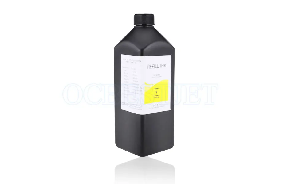 1000 ML/Bottle светодио дный УФ чернила для Epson L800 L805 L1800 R290 R330 1390 1400 1500 W 4800 4880 7800 7880 УФ-чернил принтера УФ чернила для Epson