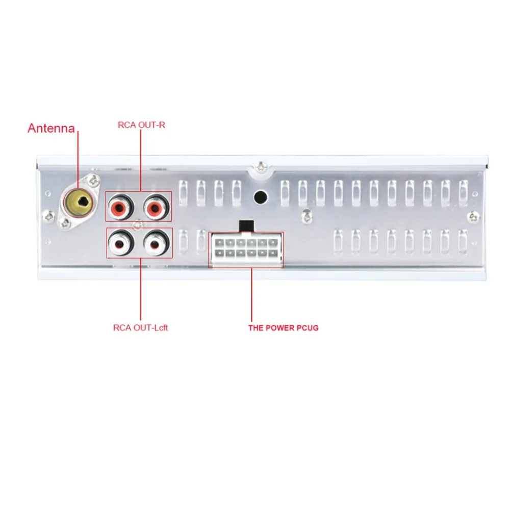 Автомобильный mp3 плеер 12 В Bluetooth FM радио MP3 автомобильный аудио плеер USB SD AUX APE FLAC WMA Автомобильная электроника In-Dash One DIN