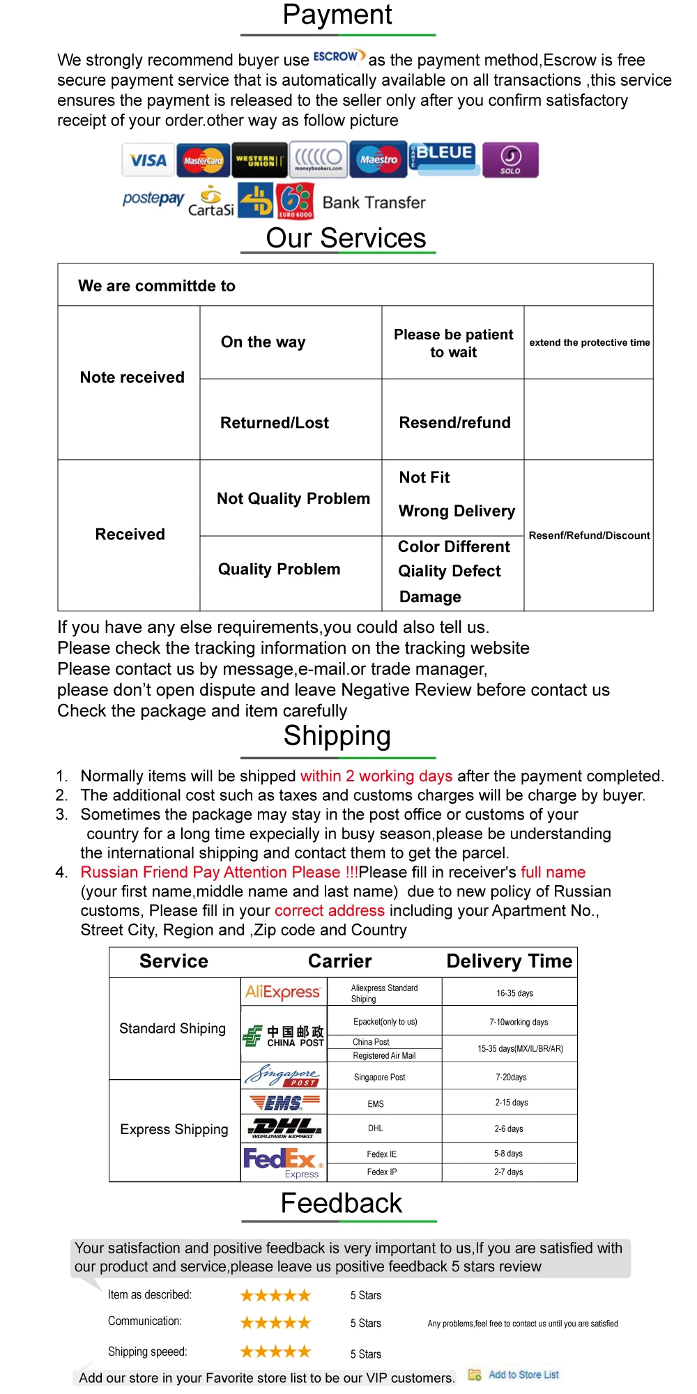 services