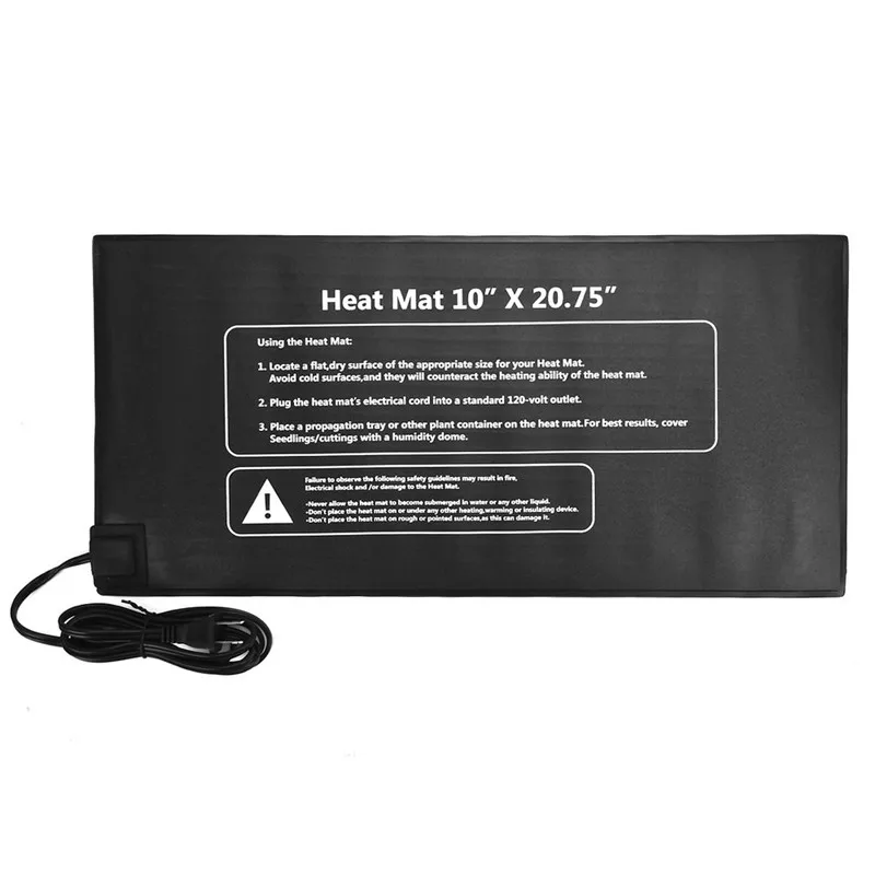 52X24cm PVC Waterproof Seedling Heat Mat Seed Starting Germination Mat For Propagation Cloning Garden Supplies 110V/220V 18W 52X24cm PVC Waterproof Seedling Heat Mat Seed Starting Germination Mat For Propagation Cloning Garden Supplies 110V/220V 18W