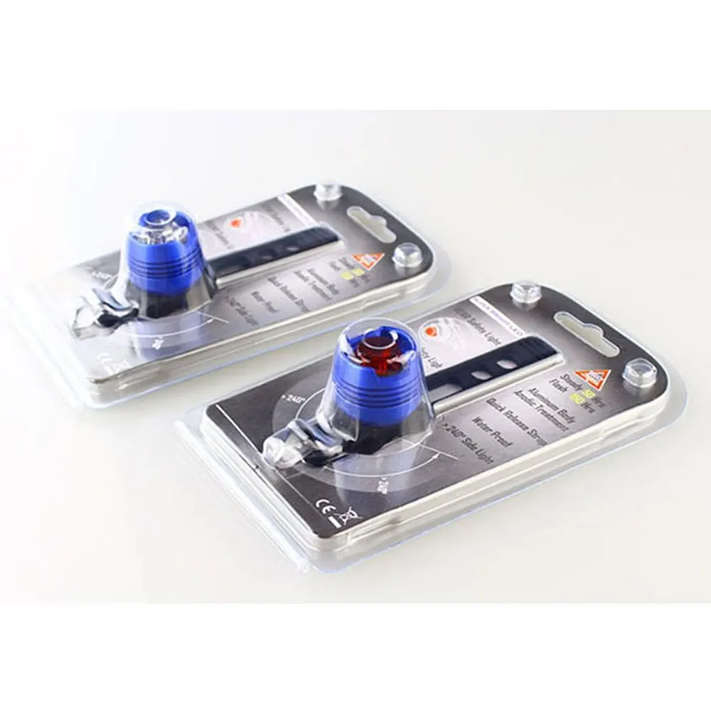 2 PCS Road Mountain Bike Light LED Flash Waterproof Bicycle Tail Light Bike Rear Light Night riding safety warning lights