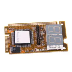GTFS-Ноутбук Диагностические Карты 2-значный Mini PCI/PCI-E LPC POST Анализатор Тестер