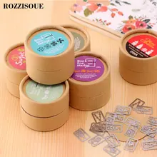 20 шт/коробка краткое корейское креативное полое мини Декоративный металл канцелярская Скрепка Закладка канцелярский школьный офисный поставка Escolar Papelaria