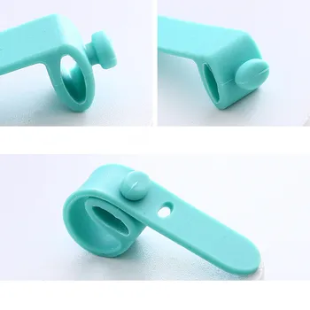 

4 flexible silicone cable ties for various data lines and wire finishing can be reused Wiring Accessories tie wraps
