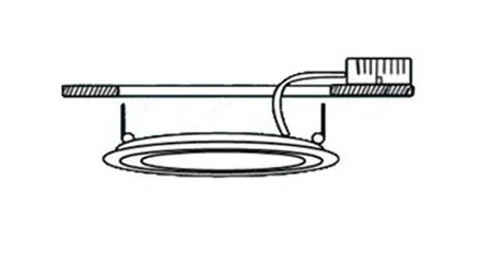 Square are LED Panel Light 6W 12W 18W Round Downlight AC85-265V LED Surface Ceiling Lamp For Kitchen Lighting