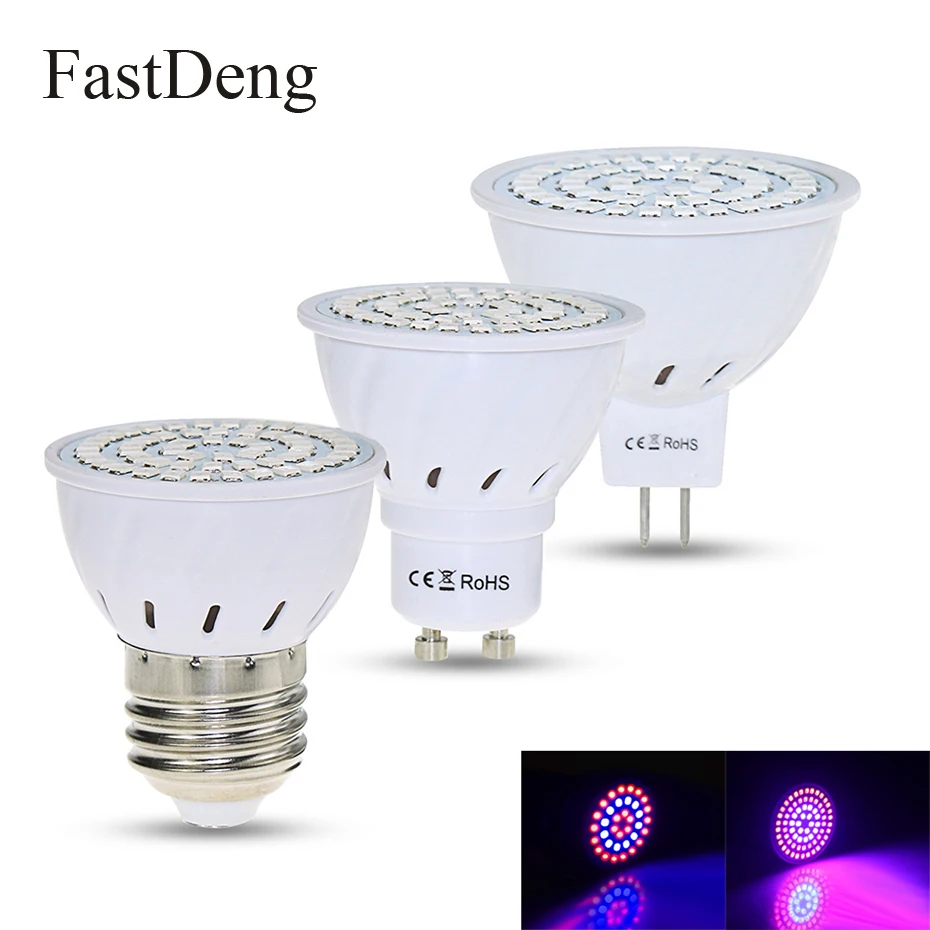 

LED Phyto Lamps Full Spectrum LED Grow Light 36 54 72 LEDs SMD2835Chip LED Lamp for plant Lights For Greenhouse Hydroponic Plant