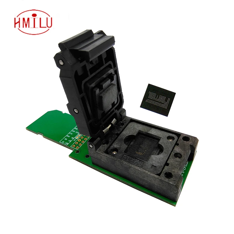 

eMCP162/186 reader clamshell tester socket BGA162/186 data recovery Chip programer for DIY kit emmc phone repair tools